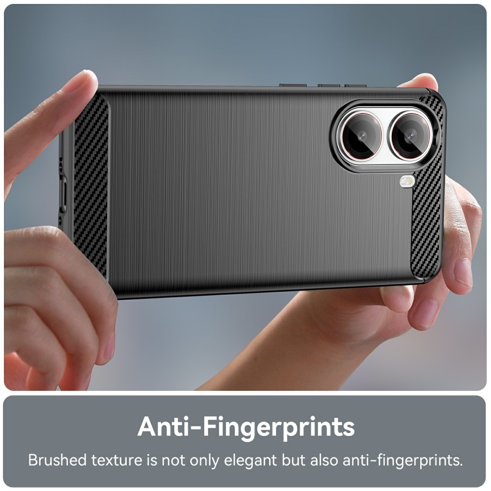 Szénálló gél tok a Xiaomi Poco X7 Pro 5G készülékhez - fekete