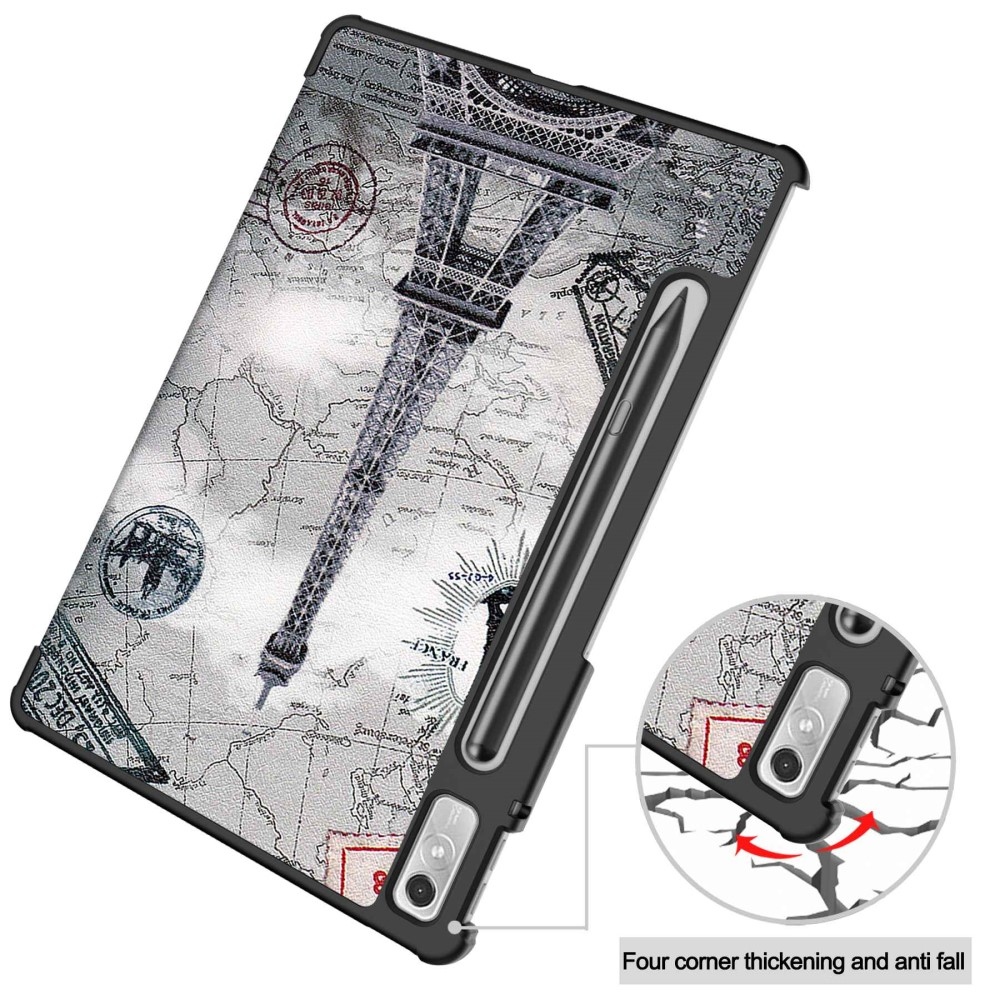 Nyomtatás intelligens záró tok Lenovo Tab P11 Pro (2.Gen) - Eiffel-toronyhoz