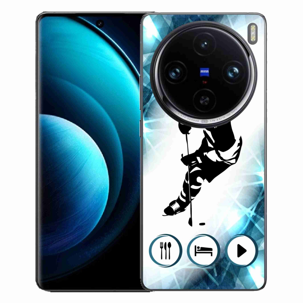Zselés borítás mmCase a Vivo X100 Pro 5G-n - jégkorong 1