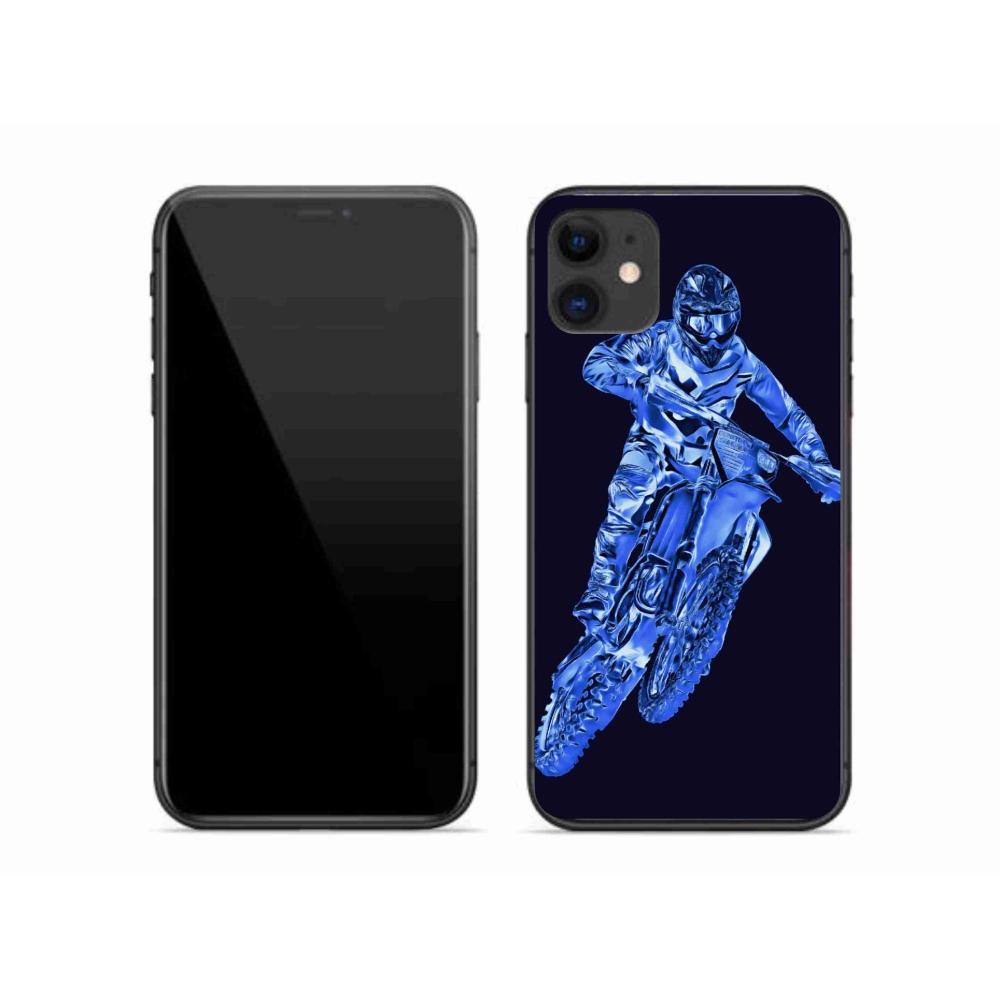 Zselés borítás mmCase iPhone 11 készülékhez - motocross 1