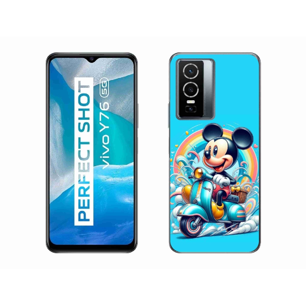 Zselés borítás mmCase a Vivo Y76 5G készülékhez - mickey mouse 2