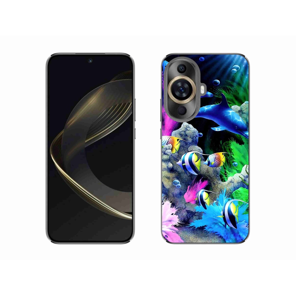 Gél tok mmCase a Huawei Nova 11 készülékhez - tengeri világ