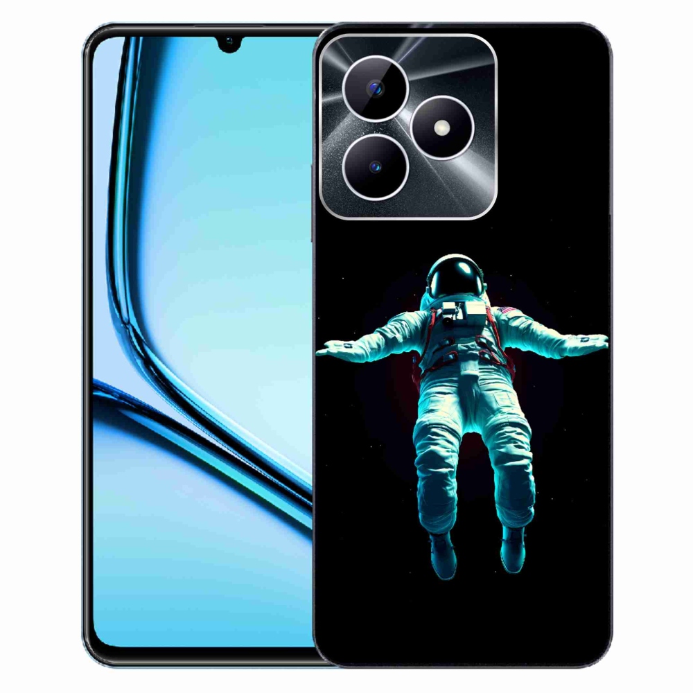 Zselés borító mmCase a Realme Note 50 készülékhez - űrhajós