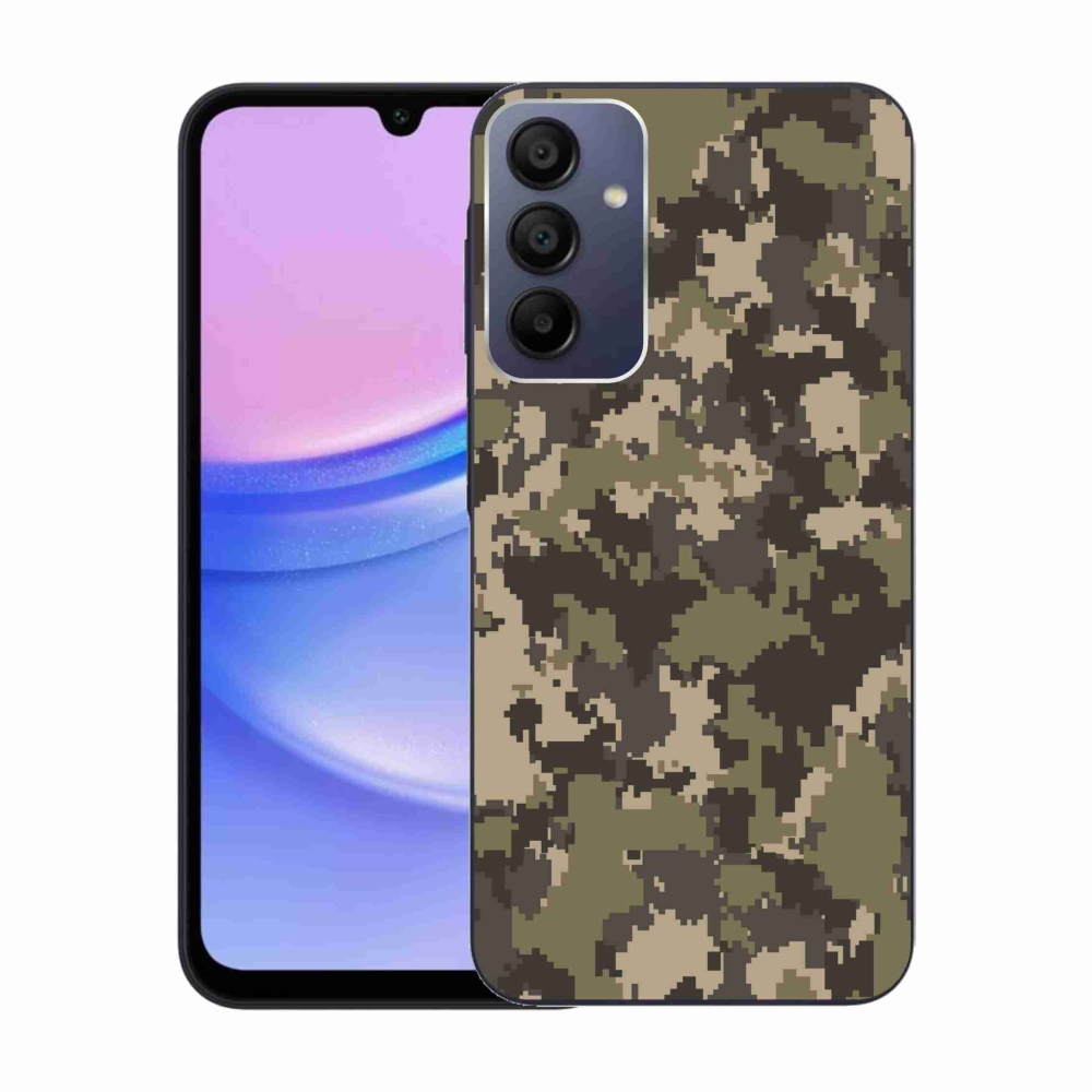 Gél védőhuzat mmCase Samsung Galaxy A15 4G/5G - terepszínű mintázat 12