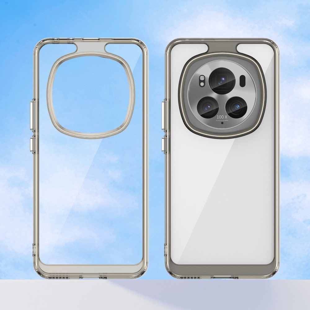 Gél tok kemény hátlappal a Honor Magic 6 Pro 5G készülékhez - szürke