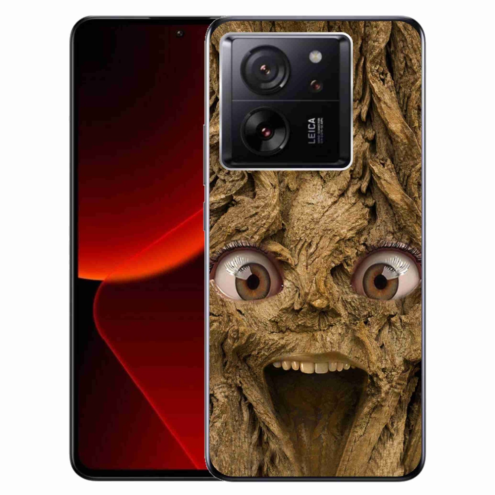 Gél borítás mmCase a Xiaomi 13T/13T Pro számára - boldog fa szemekkel