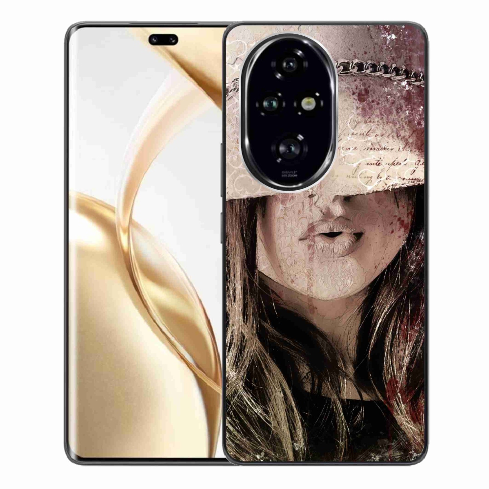 Zselés borítás mmCase a Honor 200 Pro 5G számára - lány