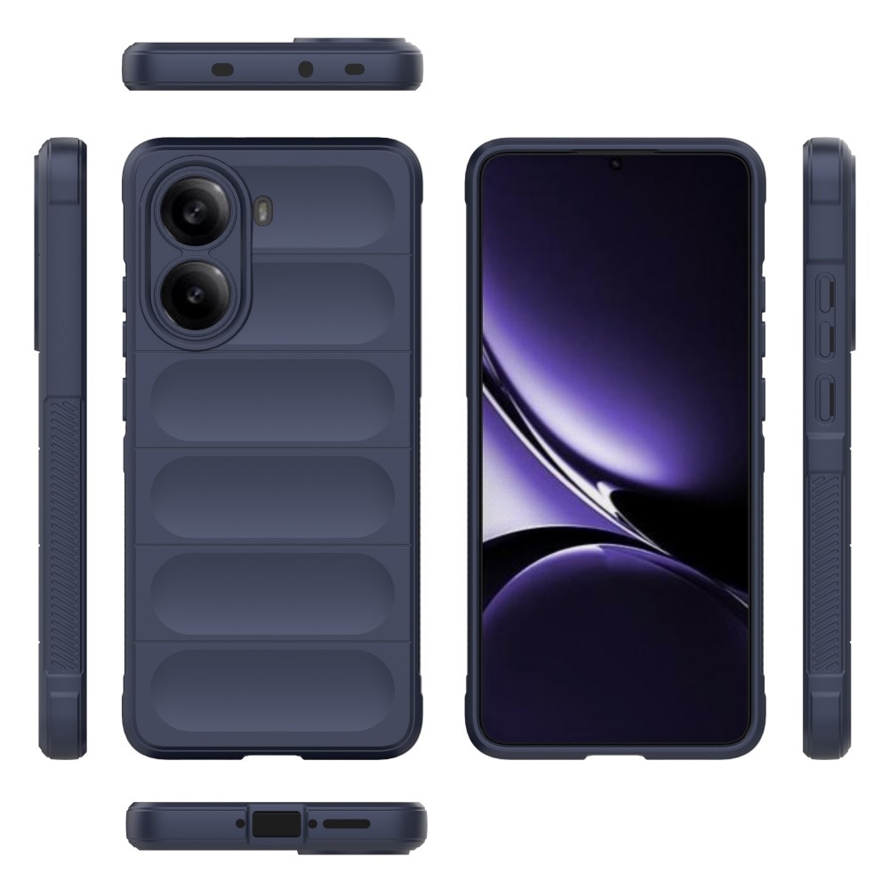 Rugg tartós zselés tok Xiaomi Poco X7 Pro 5G - sötétkék