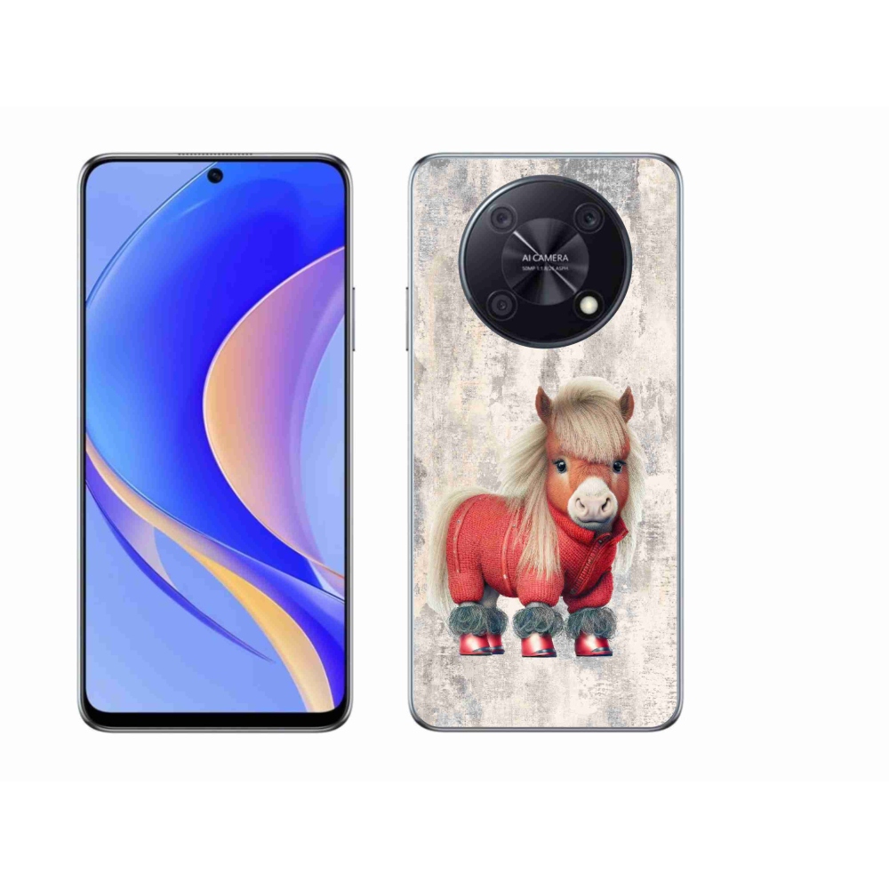 Gél borítás mmCase a Huawei Nova Y90-hez - póni pulóverben