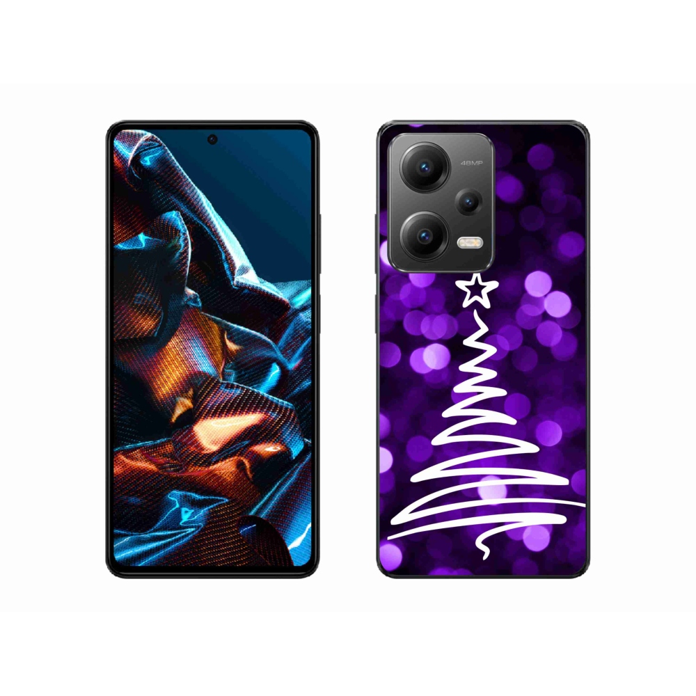 Gél borítás mmCase a Xiaomi Redmi Note 12 Pro 5G számára - fa