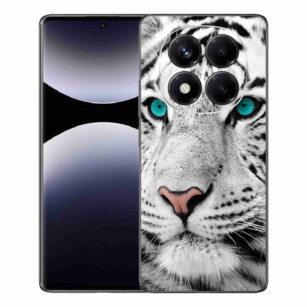 Gél borítás mmCase a Xiaomi Redmi Note 14 Pro készülékhez - fehér tigris