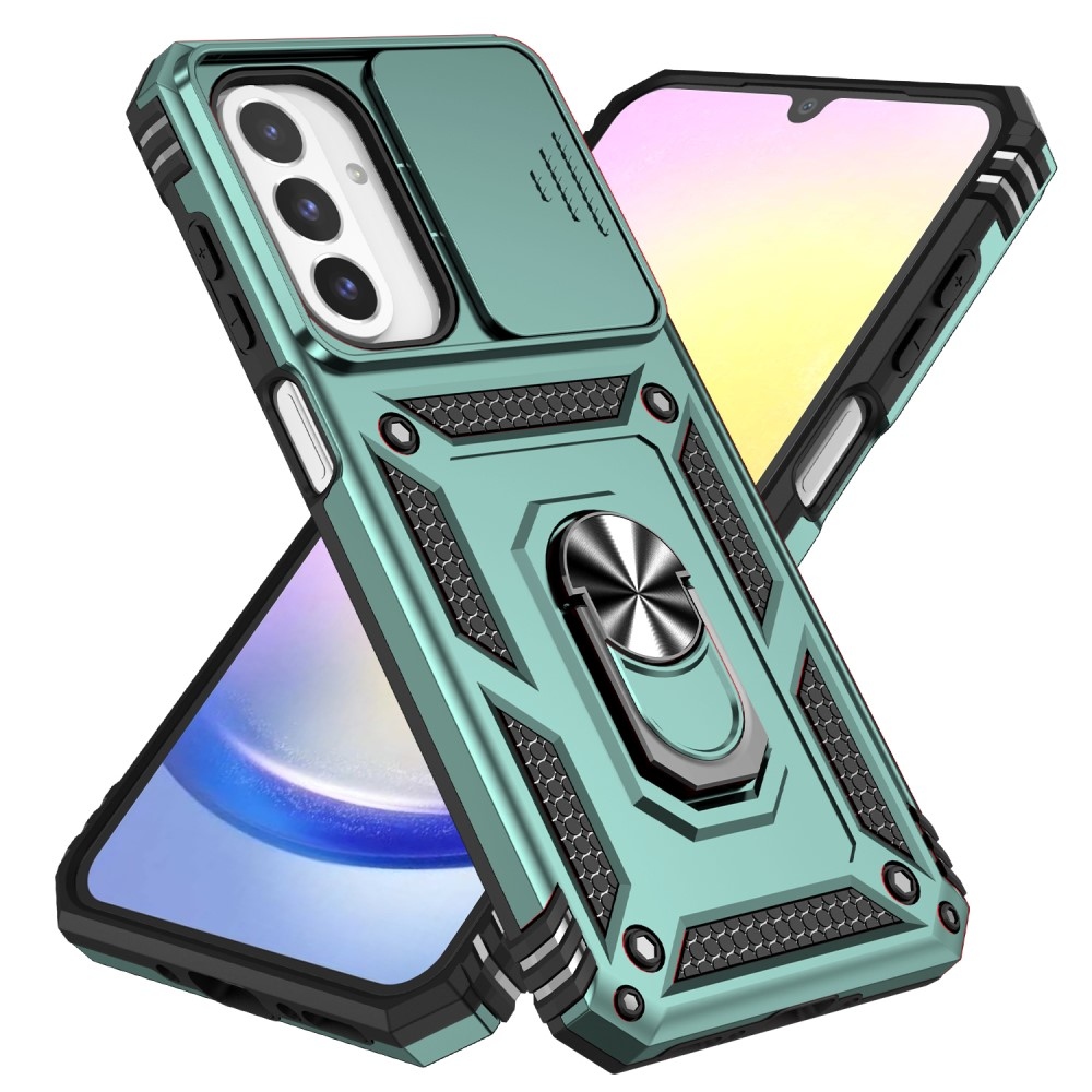 Gyűrűálló borítás Samsung Galaxy A26 5G készülékhez - zöld