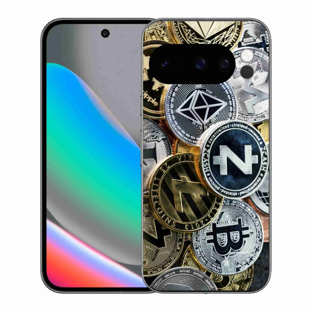 Gél borítás mmCase a Google Pixel 10 Pro számára - kriptovaluták