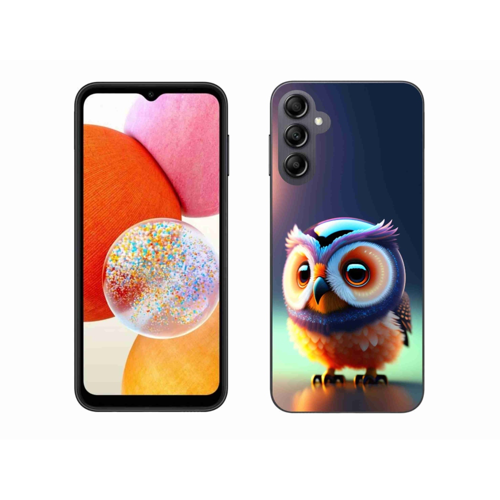 Zselés borítás mmCase Samsung Galaxy A14 4G/5G - bagoly