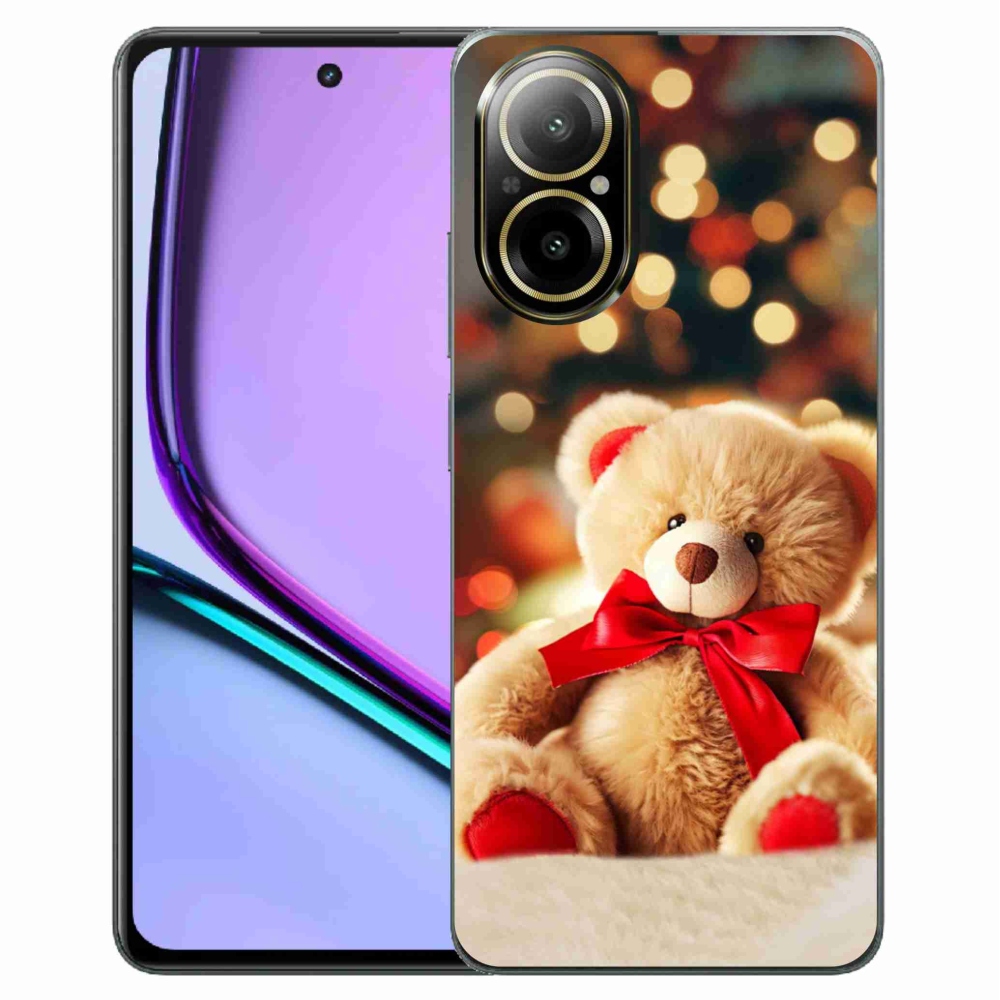 Gél borító mmCase a Realme C67 készülékhez - mackó