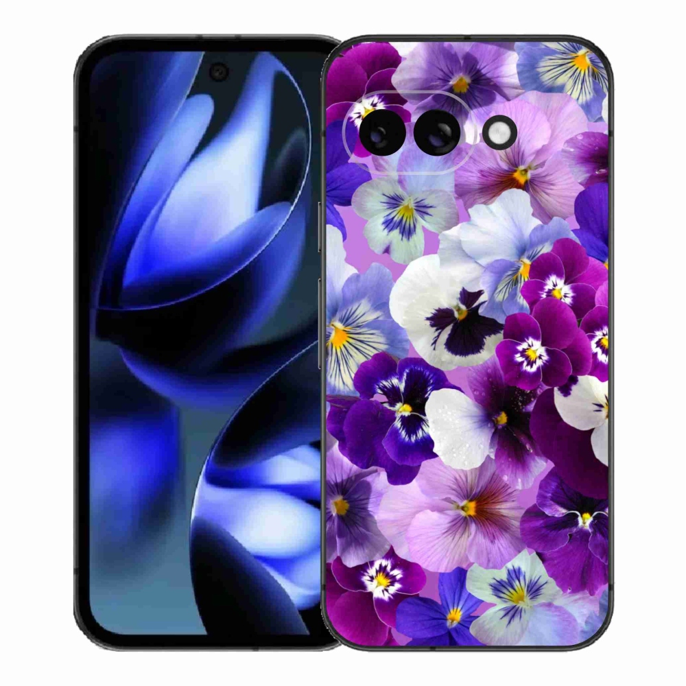 Gél borítás mmCase a Google Pixel 9a - virágok 9