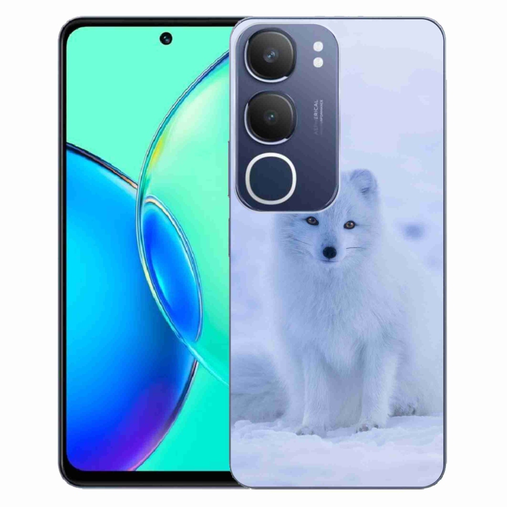 Zselés borítás mmCase a Vivo Y19s készülékhez - polár róka