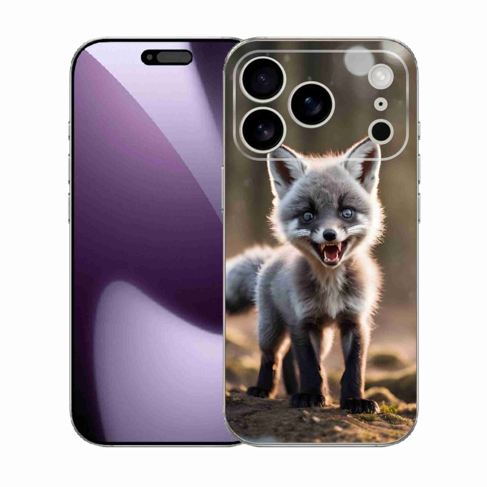 Zselés borítás mmCase iPhone 17 Pro készülékhez - angry fox