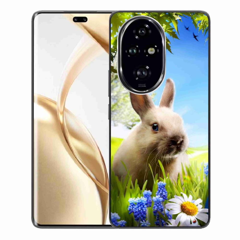 Zselés borítás mmCase a Honor 200 Pro 5G készülékhez - nyuszi