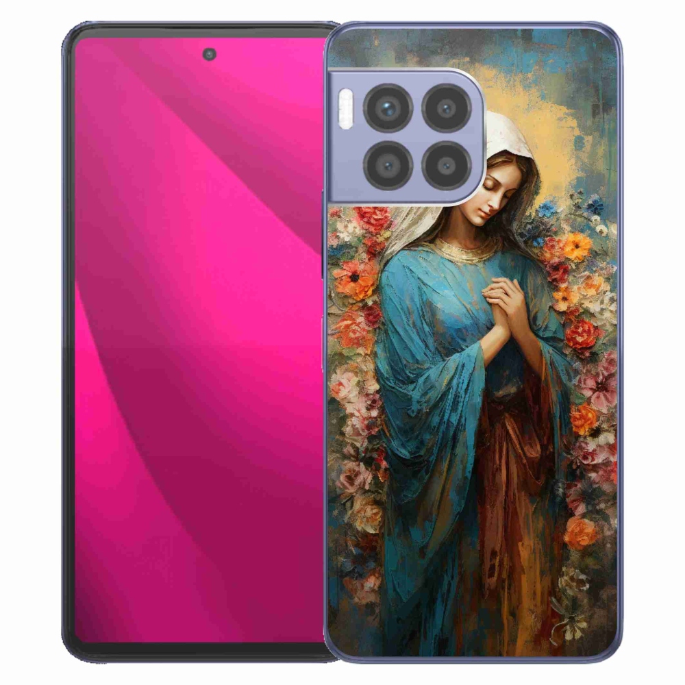 Zselés borítás mmCase a T-Mobile T Phone 2 Pro készülékhez - szent nő