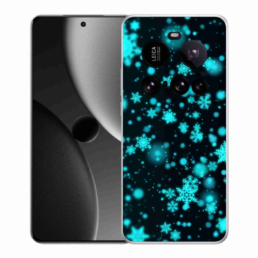 Gél borítás mmCase a Xiaomi 15 Ultra - hópelyhek 1