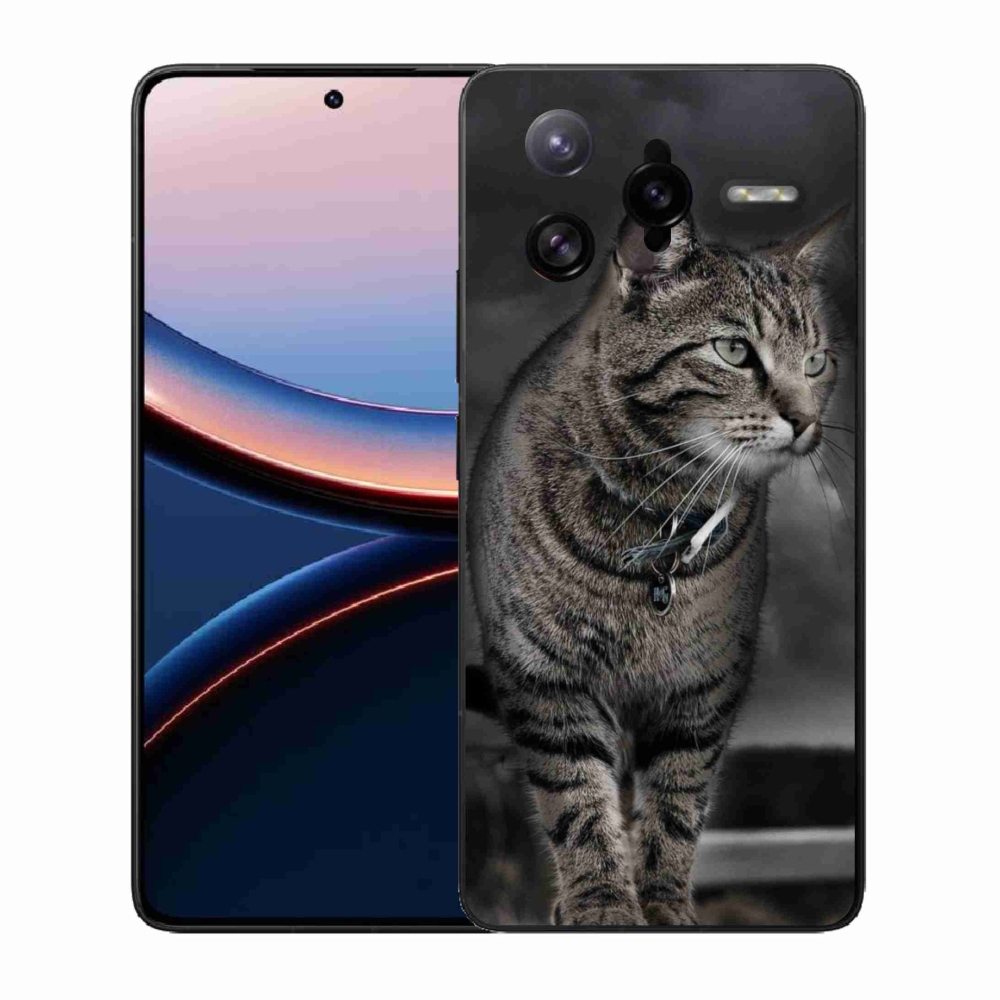 Gél borítás mmCase a Xiaomi Poco F7 Ultra számára - macska