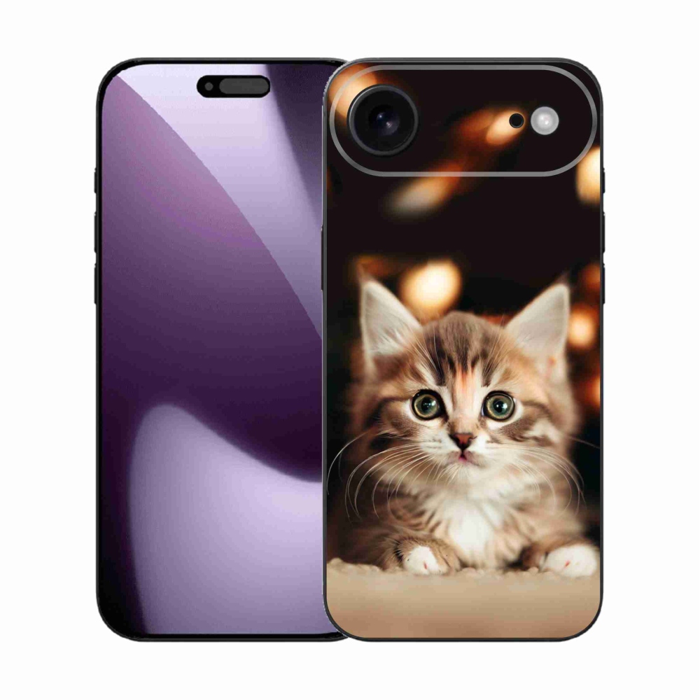 Gél borítás mmCase iPhone 17 Air készülékhez - aranyos cica 2