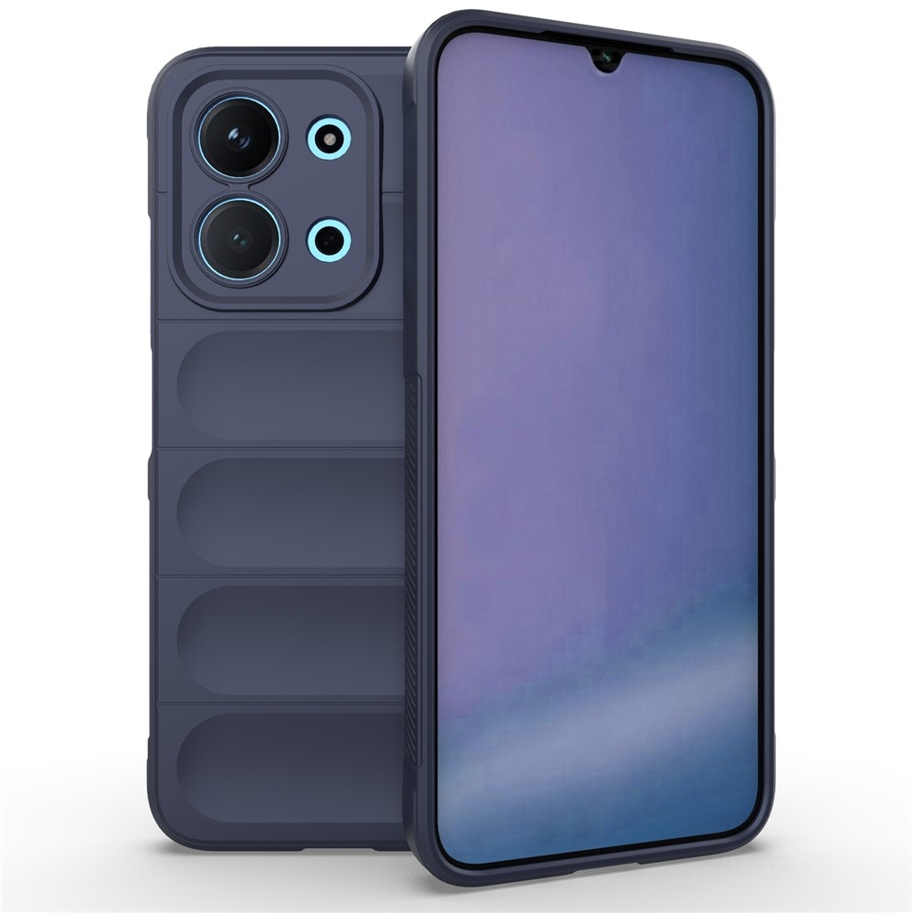 Rugg tartós zselés tok Xiaomi Redmi 15C 4G (171mm)/Poco C85 4G (171mm) - sötétkék