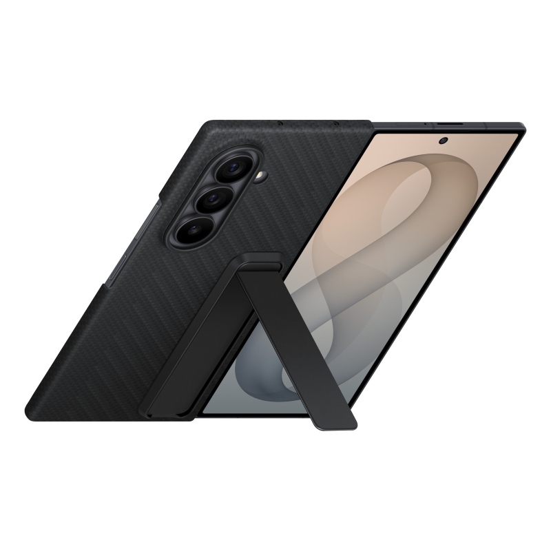 EF-XF976SBE Samsung Carbon Standing tok a Galaxy Z Fold 8-hoz, Ultra Black