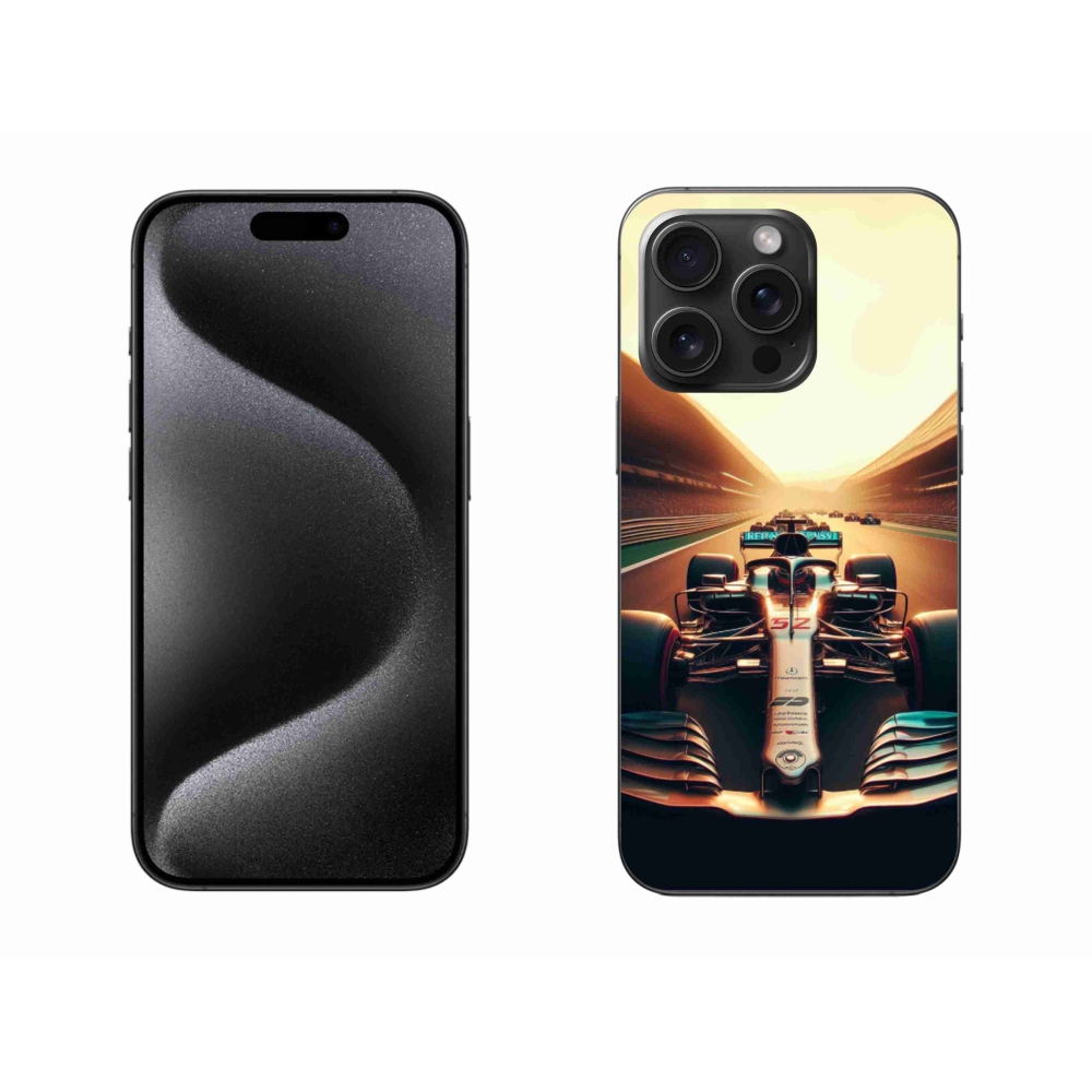 Gél védőburkolat mmCase iPhone 15 Pro Max készülékhez - Formula 1