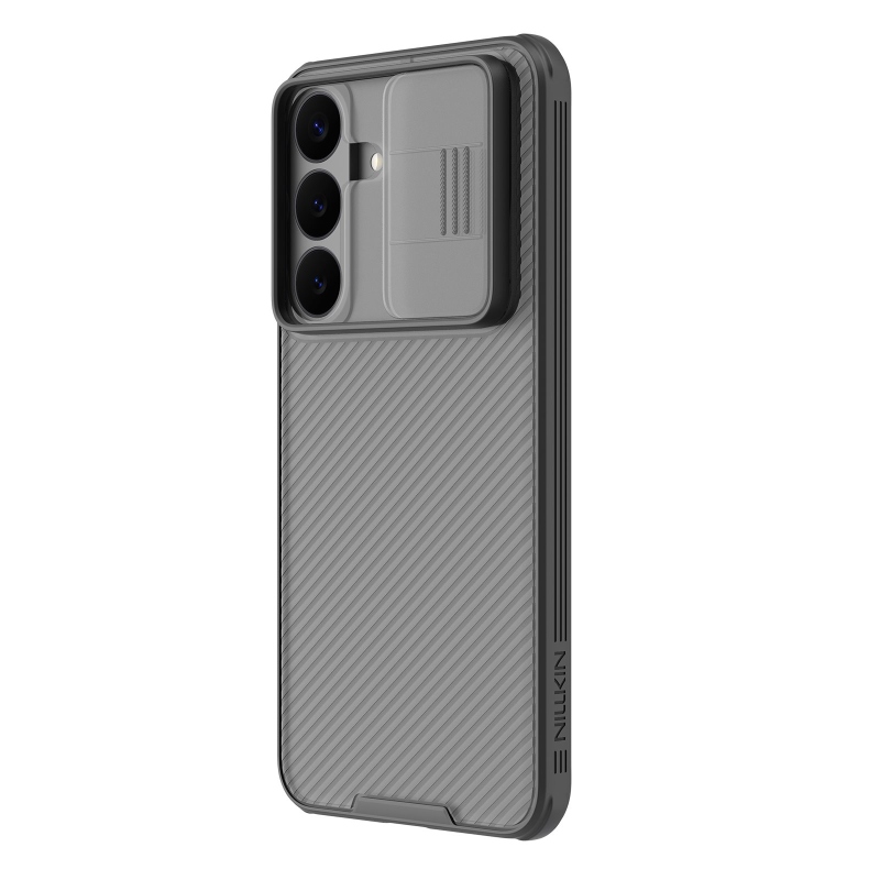 Nillkin CamShield PRO hátsó tok a Samsung Galaxy S26 FE-hez, átlátszó fekete