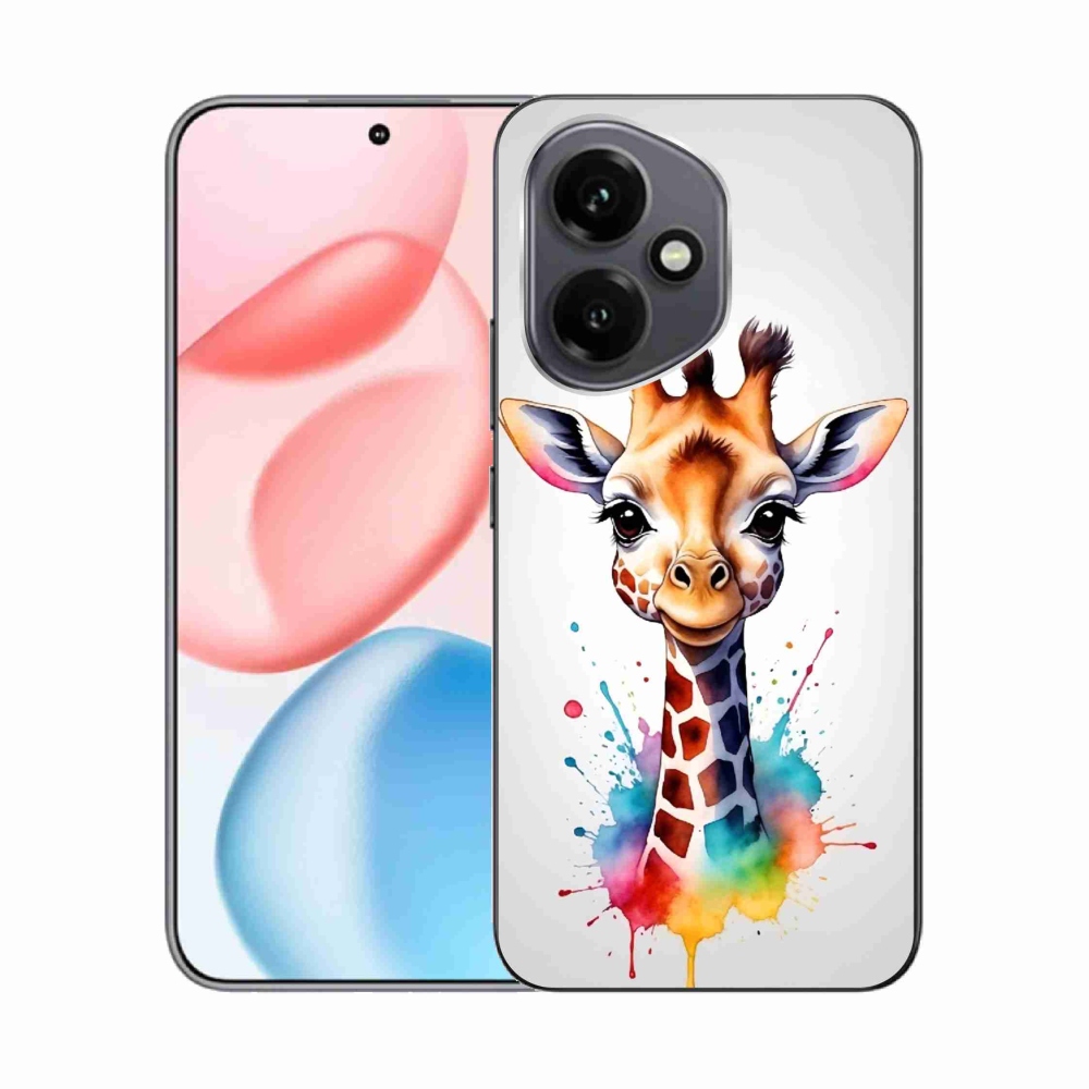 Zselés borító mmCase a Honor 400-hoz - zsiráf 1
