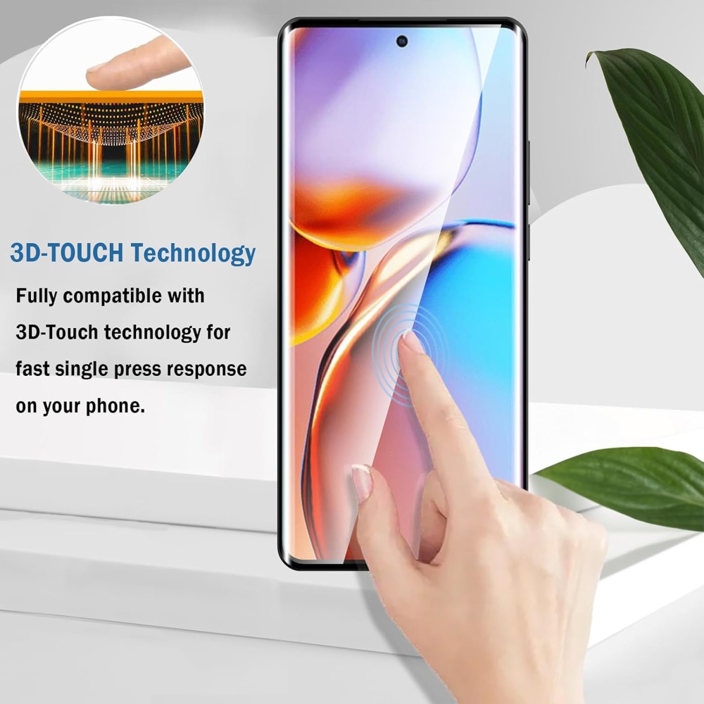 3D teljes képernyős edzett üveg (csak a széleken ragasztva) a Motorola Edge 70 Fusion 5G készüléken