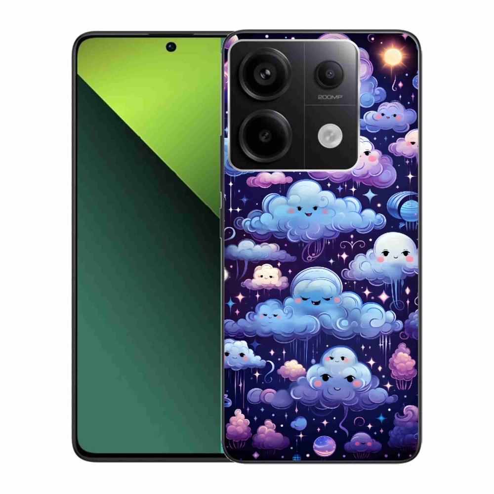 Gél borítás mmCase a Xiaomi Redmi Note 13 Pro 5G/Poco X6 5G - felhőkhöz