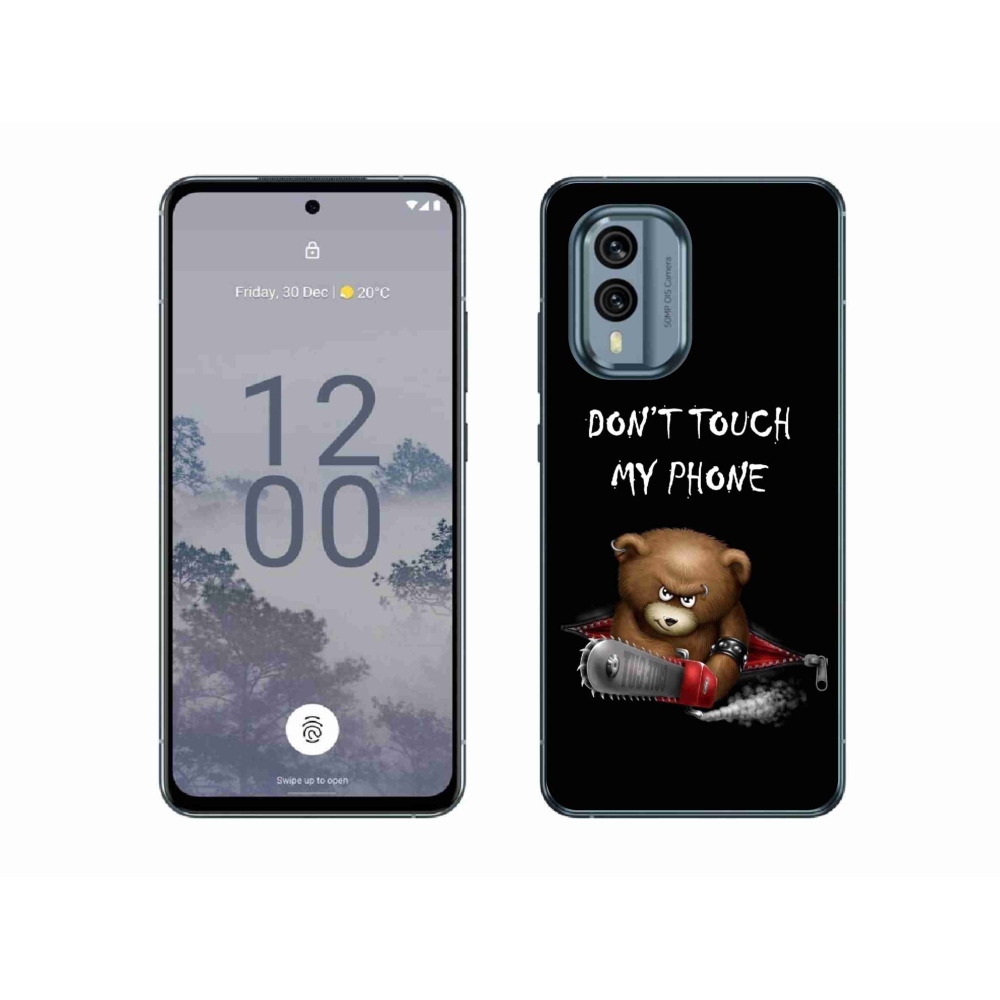 Zselés borítás mmCase a Nokia X30 5G készülékhez - ne érintse meg a telefont