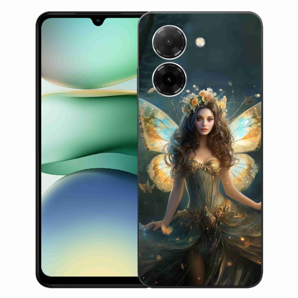 Gél borítás mmCase a Xiaomi Redmi A5 (171.7x77.8x8.3mm) - pillangó nőhöz