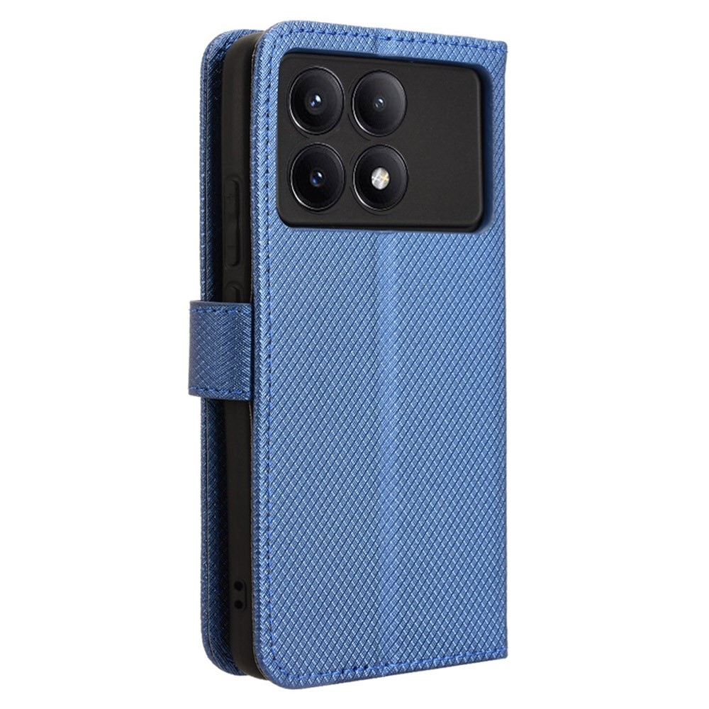 Csuklótáska a Xiaomi Poco X6 Pro 5G számára - kék