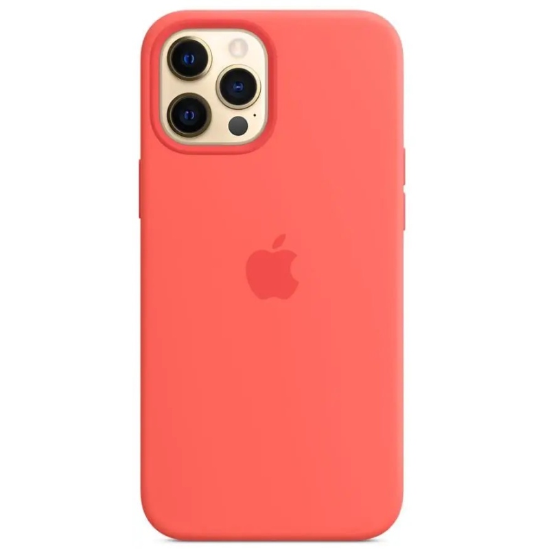 MHL93ZM/A Apple szilikon borítás, beleértve a. Magsafe iPhone 12 Pro Max készülékhez Rózsaszín Citrus