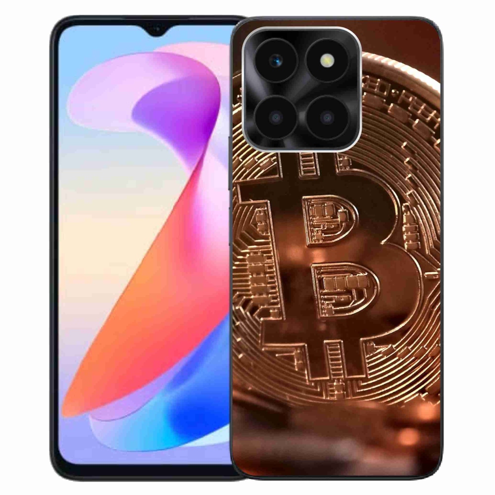 Gél borítás mmCase a Honor X6a számára - bitcoin