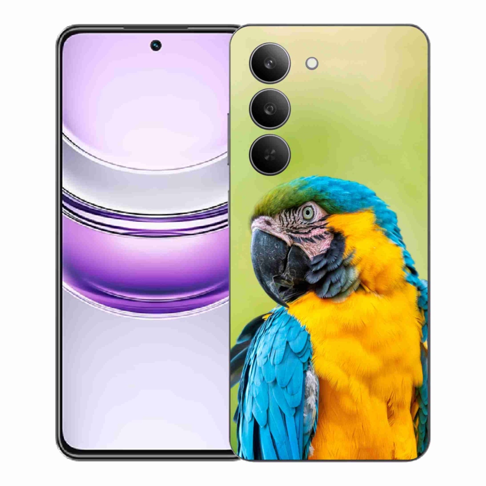 Gél borítás mmCase a Realme 14x 5G készülékhez - parrot ara 2