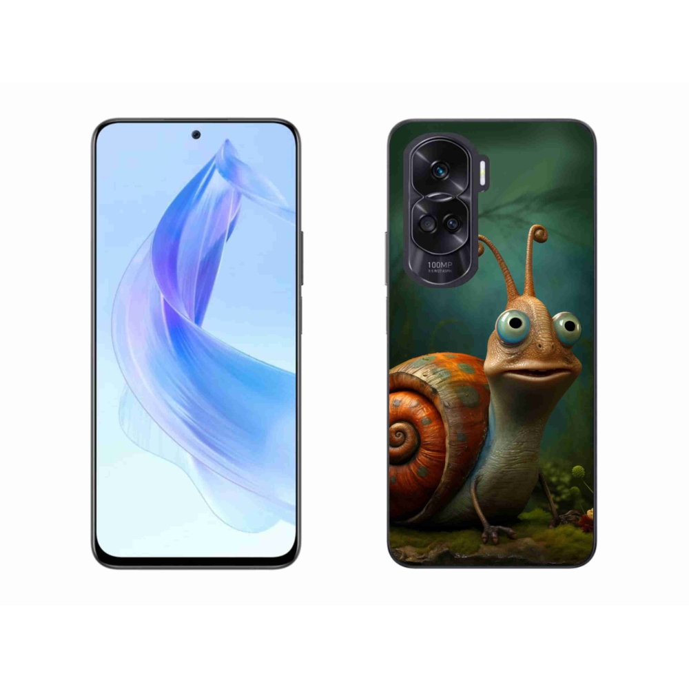 Zselés borítás mmCase a Honor 90 Lite-hoz - csiga