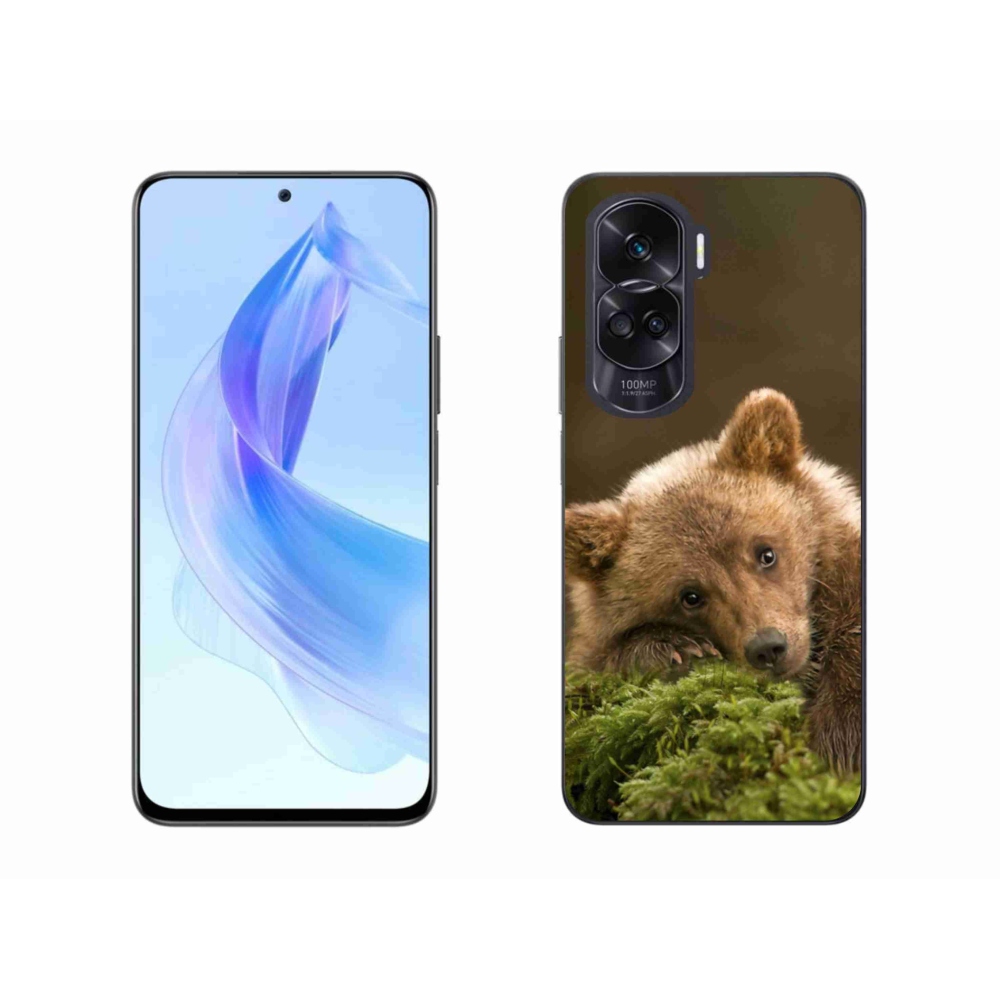 Zselés borítás mmCase a Honor 90 Lite készülékhez - medve