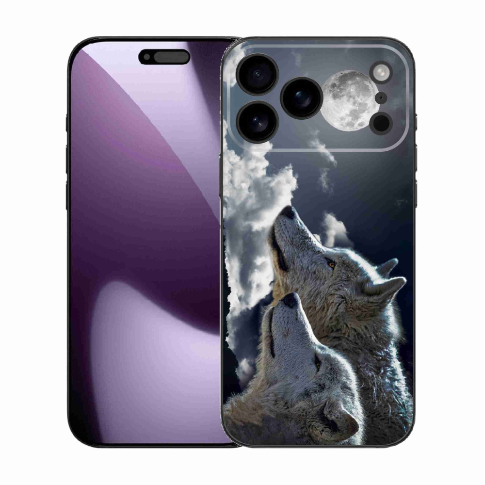 Gél védőburkolat mmCase iPhone 17 Pro Max készülékhez - farkasok