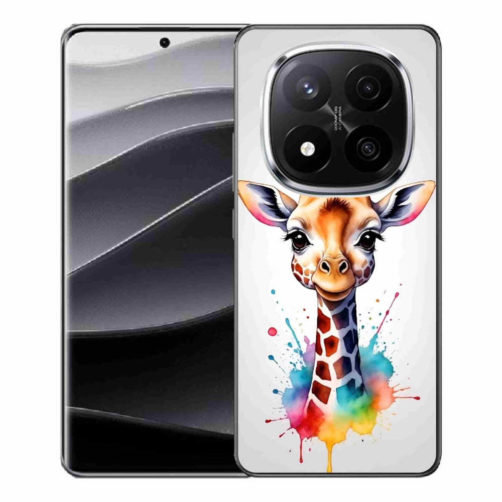 Gél borítás mmCase a Xiaomi Redmi Note 14 Pro+ 5G - zsiráf 1