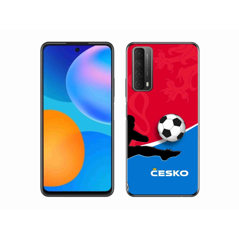 Gél borítás mmCase a Huawei P Smart (2021) - futball Csehország 2