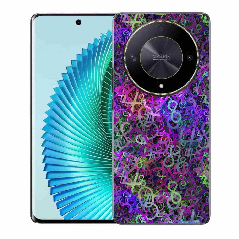 Zselés borítás mmCase a Honor Magic 6 Lite 5G számára - absztrakt motívum 25