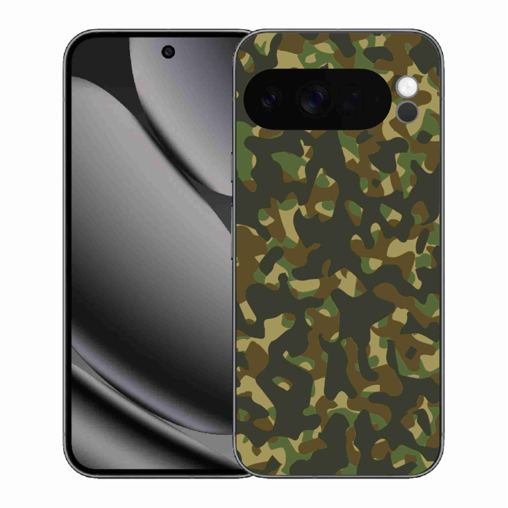 Zselés borítás mmCase a Google Pixel 10 Pro XL-hez - álcázó mintázat 1