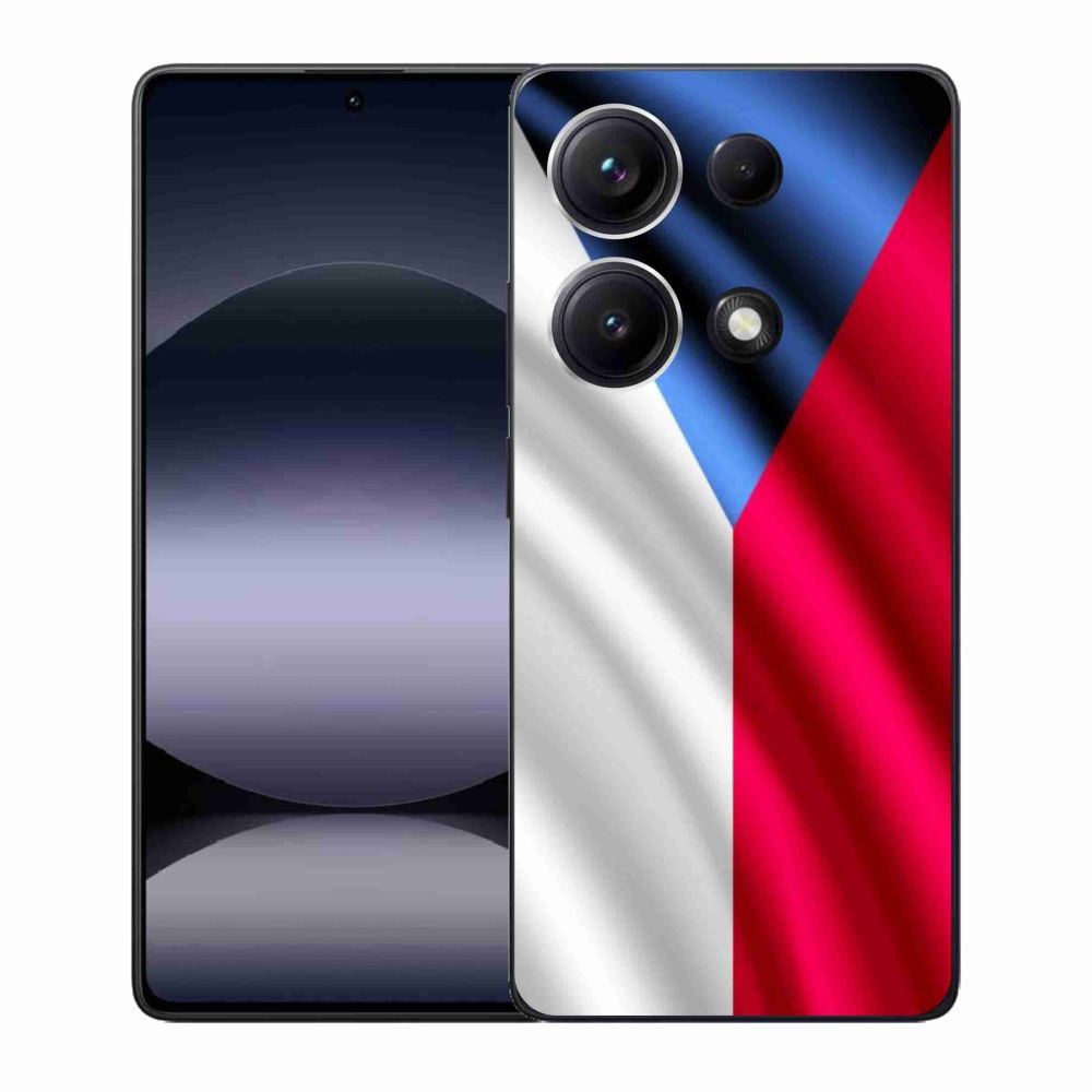 Gél borítás mmCase a Xiaomi Redmi Note 14S számára - cseh zászló