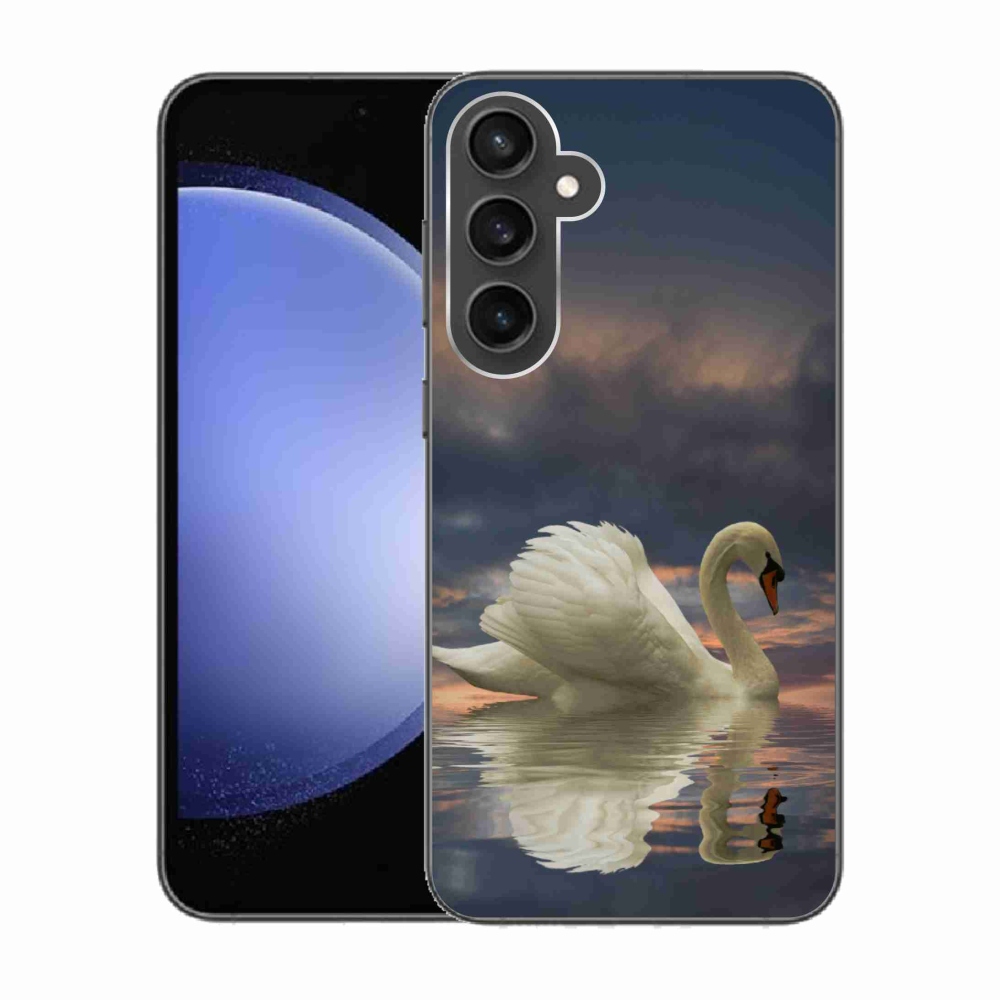 Gél védőhuzat mmCase Samsung Galaxy S23 FE készülékhez - hattyú