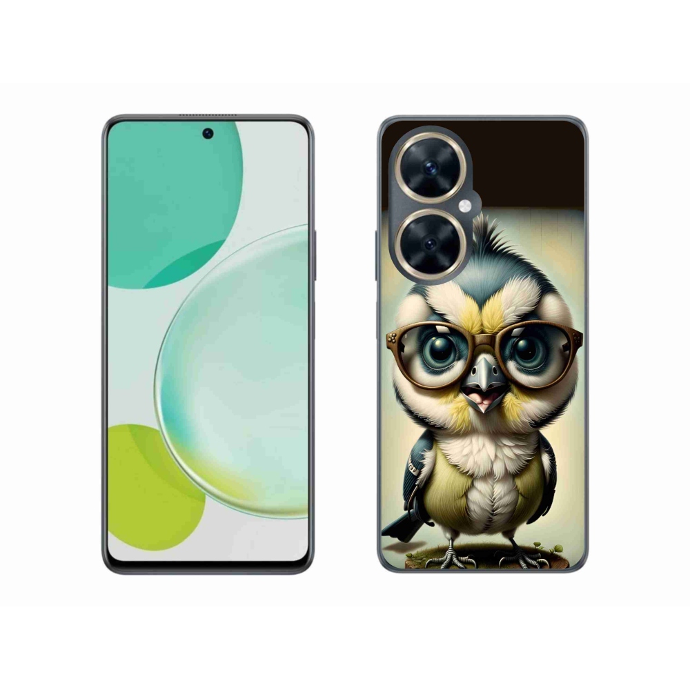 Zselés borítás mmCase a Huawei Nova 11i - cub szemüveggel